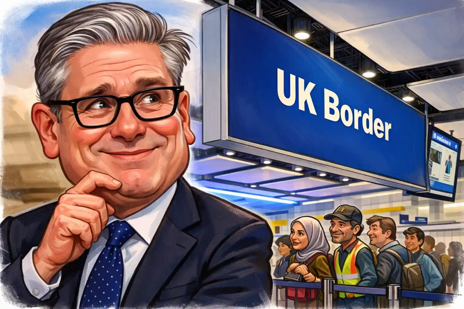 Keir Starmer Considers Immigration Policy U-Turn