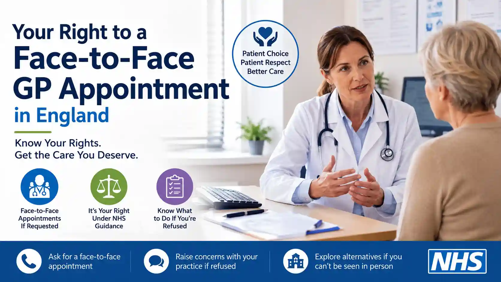 face-to-face GP appointment rights
