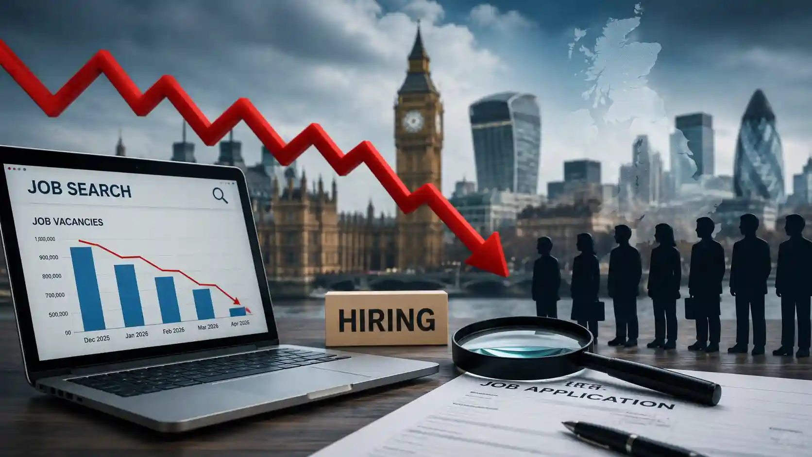 UK Job Market Slows in April 2026