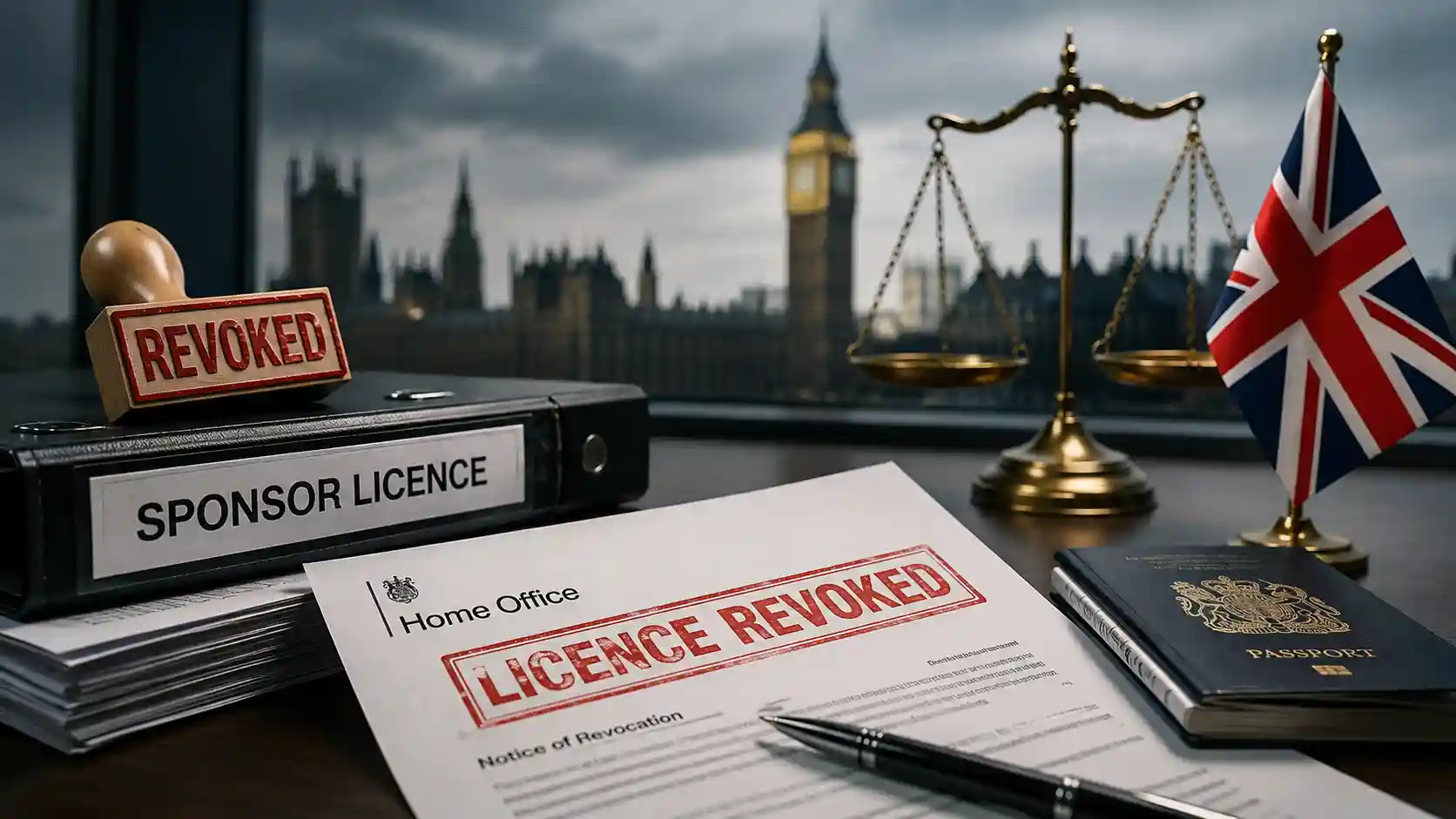 UK sponsor licence is revoked