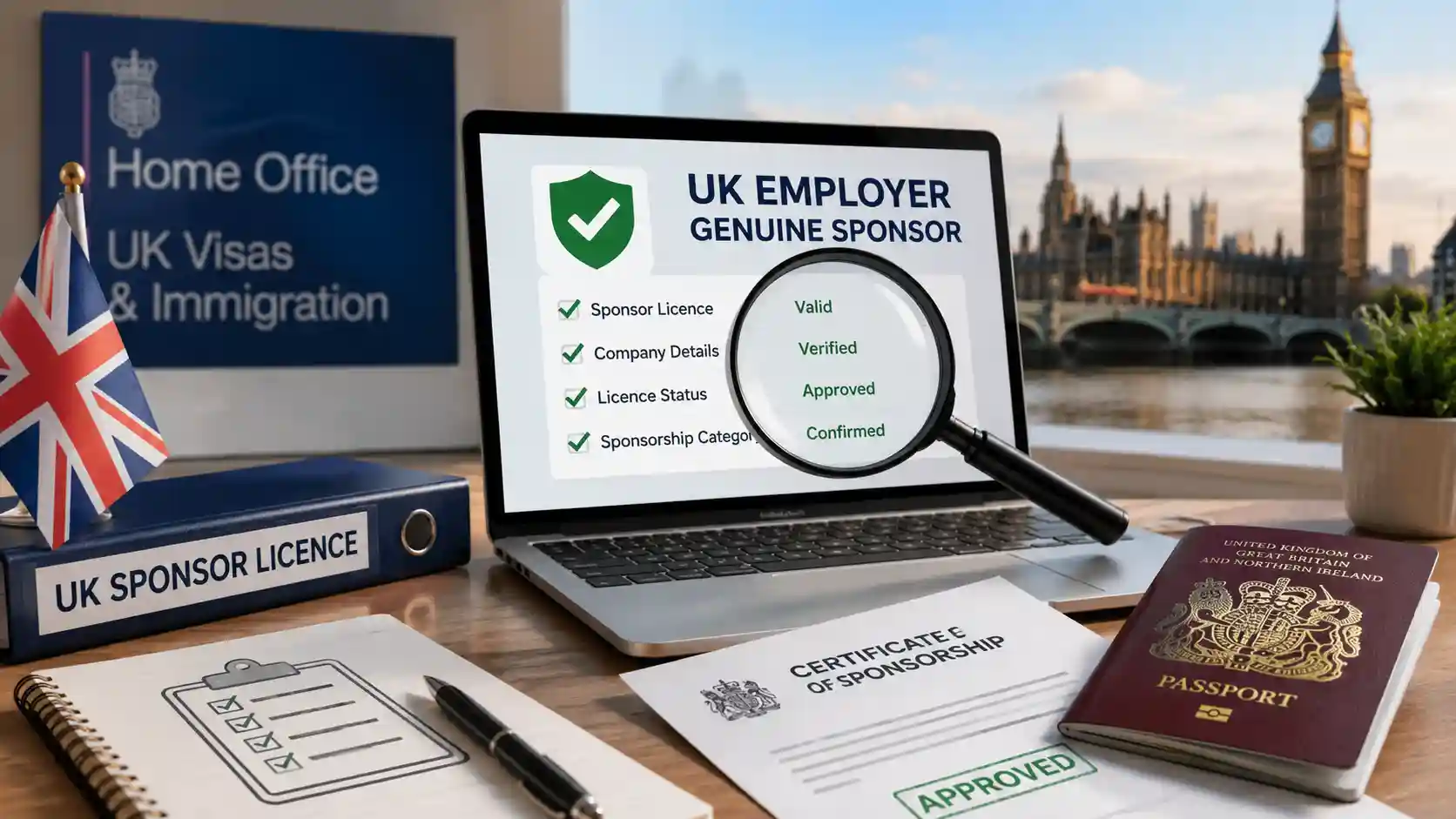 Verify a UK Employer as a Genuine Sponsor