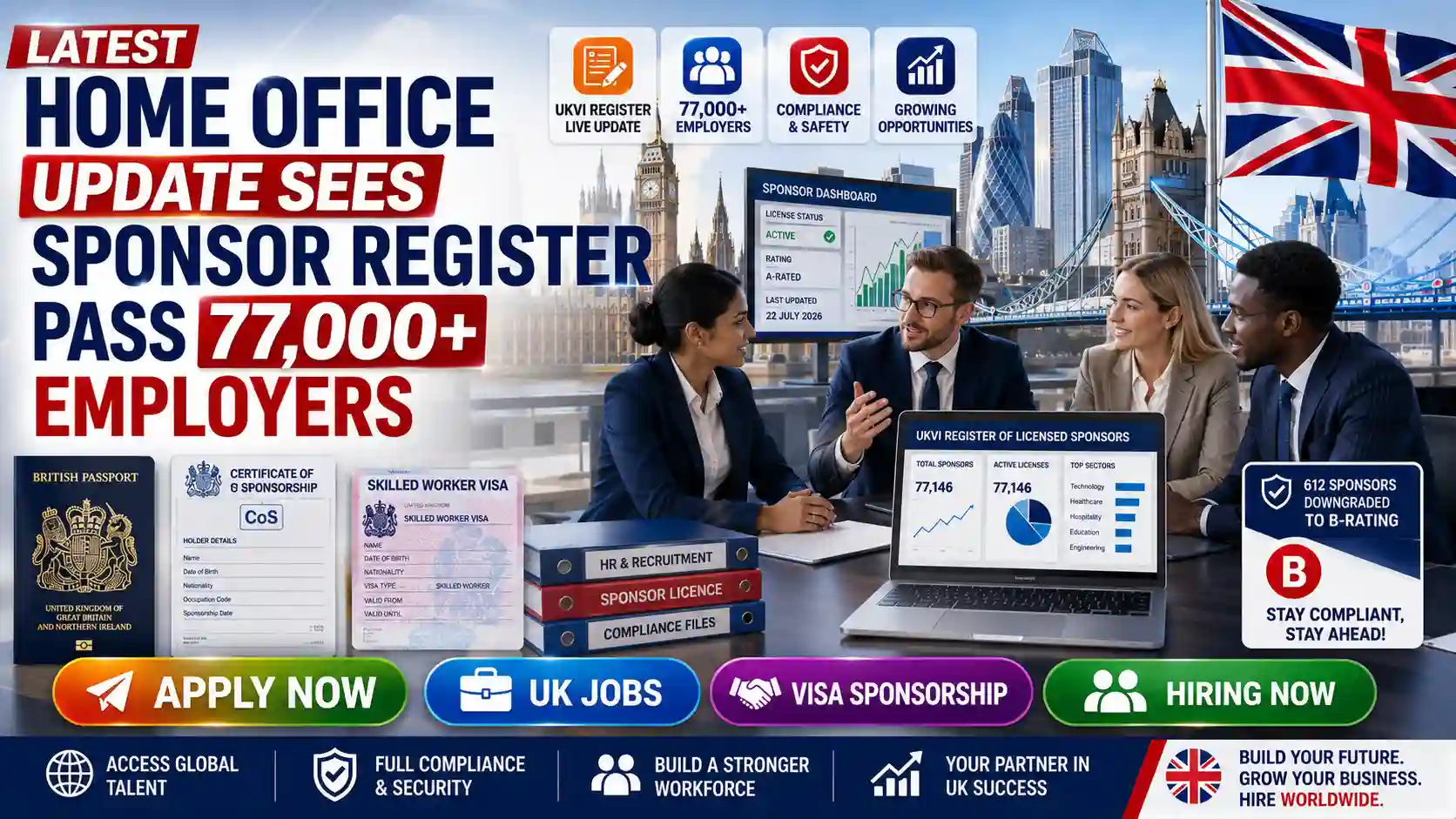 UKVI Register of Licensed Sponsors