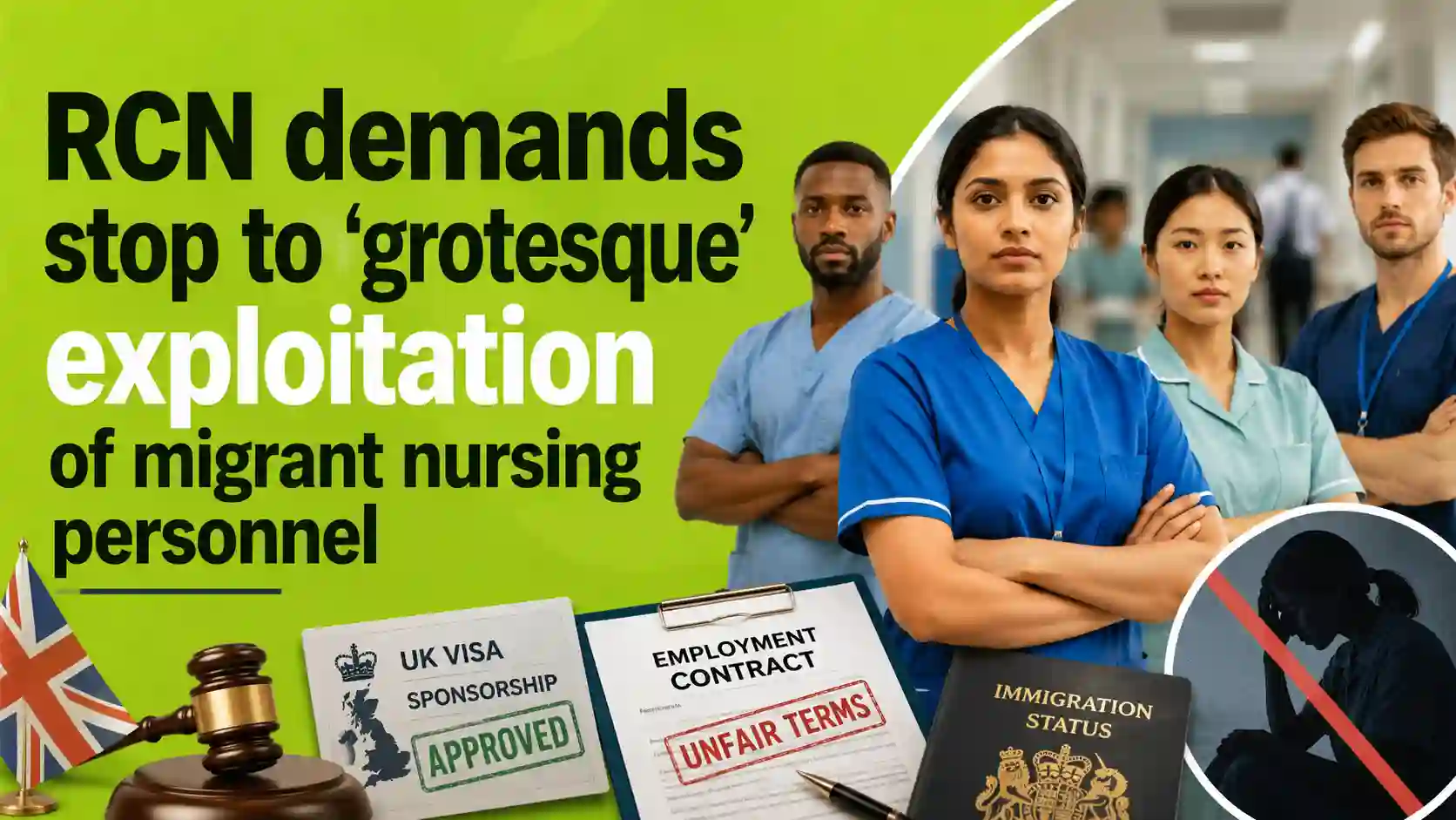 Migrant Nursing Staff Exploitation UK