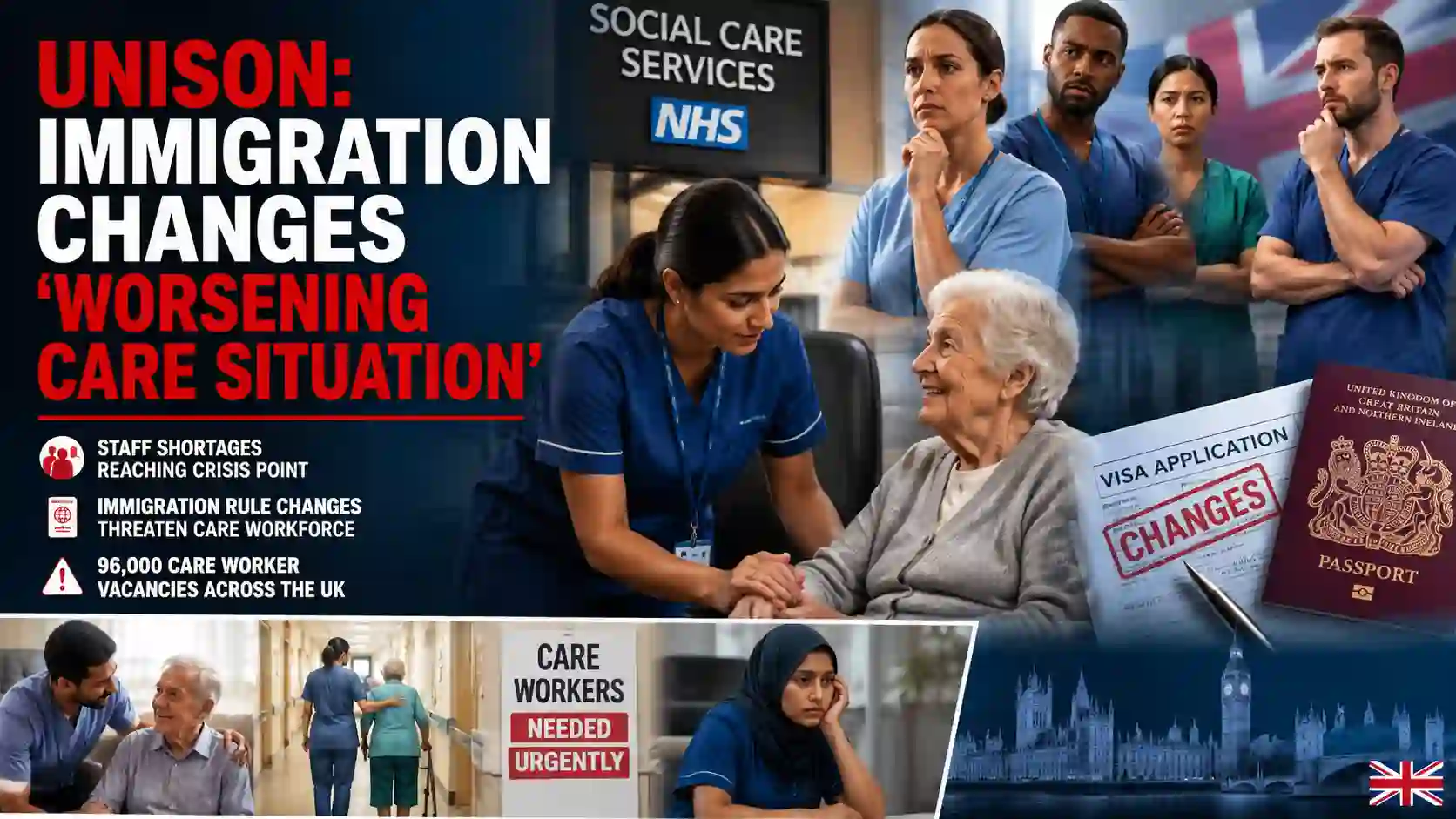 UK social care staffing crisis