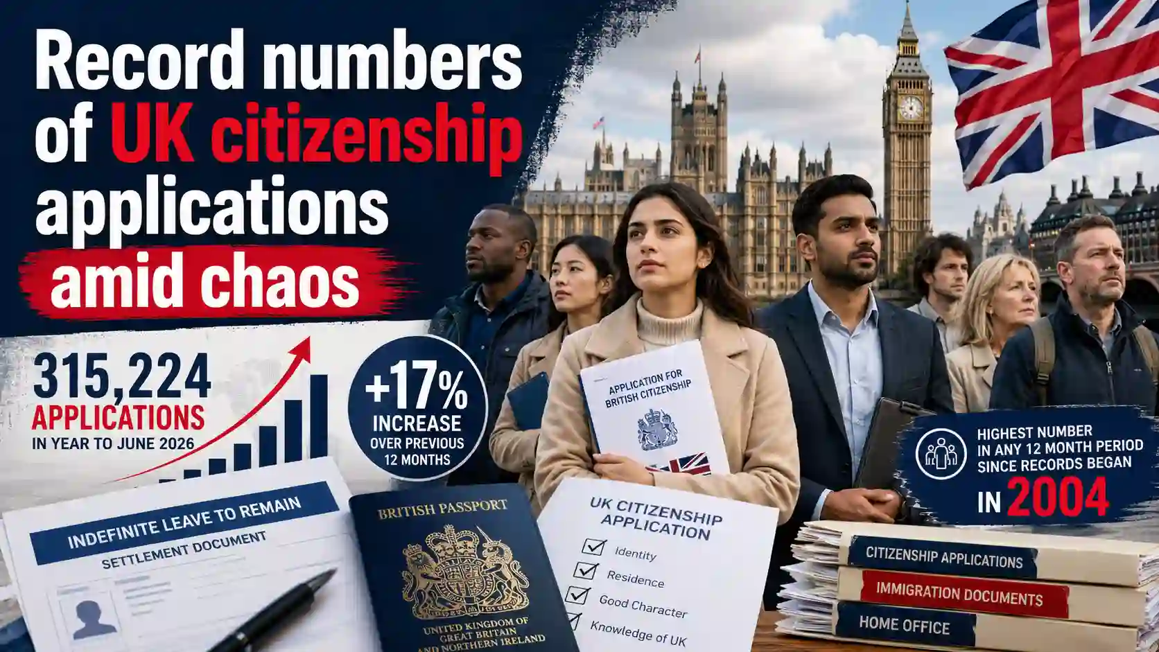 UK citizenship applications