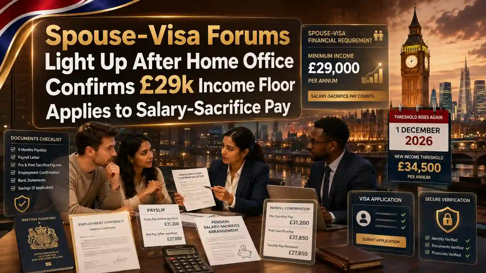 Spouse Visa Financial Requirement 2026