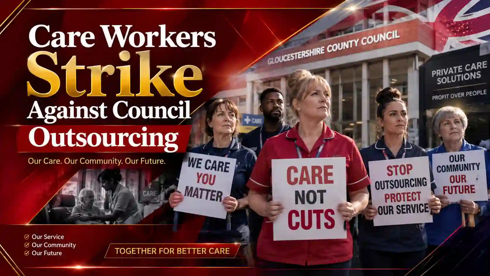 Care Workers Strike