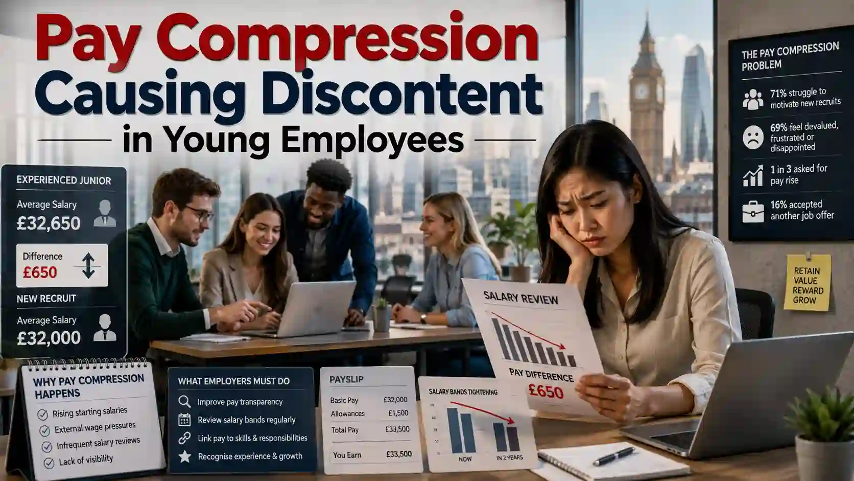 Pay compression Pay compression