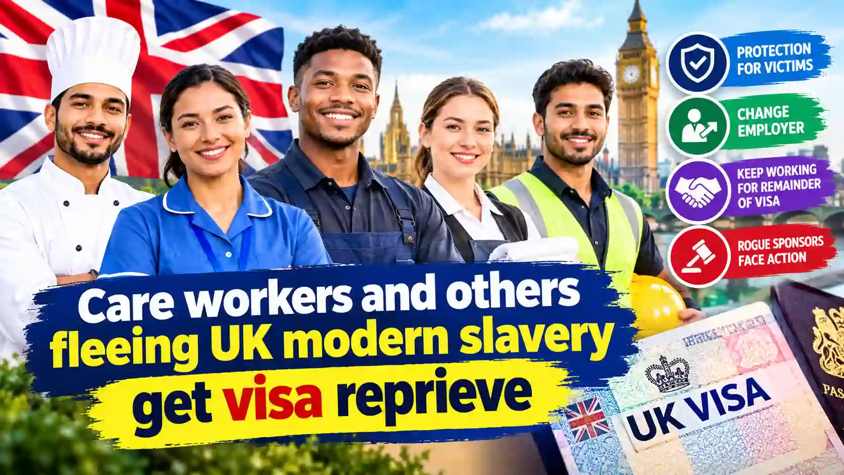 UK modern slavery visa