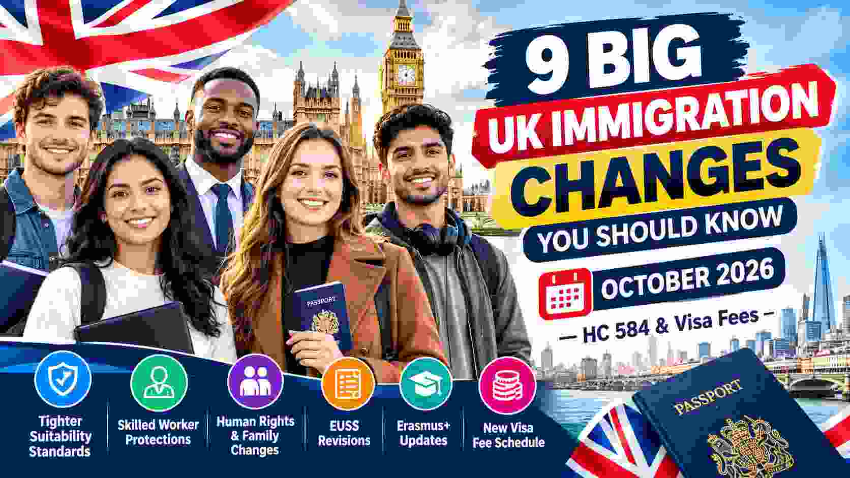 UK Immigration Changes October 2026